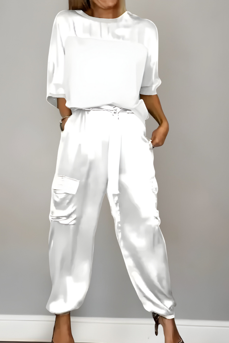 Enya™ | Elegante Zijdezachte Matching Set