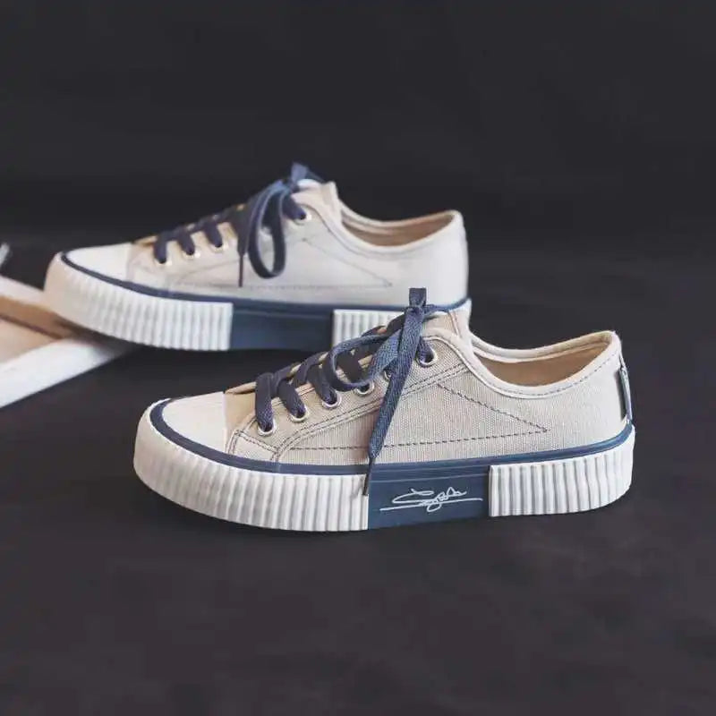 Auren™ | Lage Canvas Sneakers Unisex