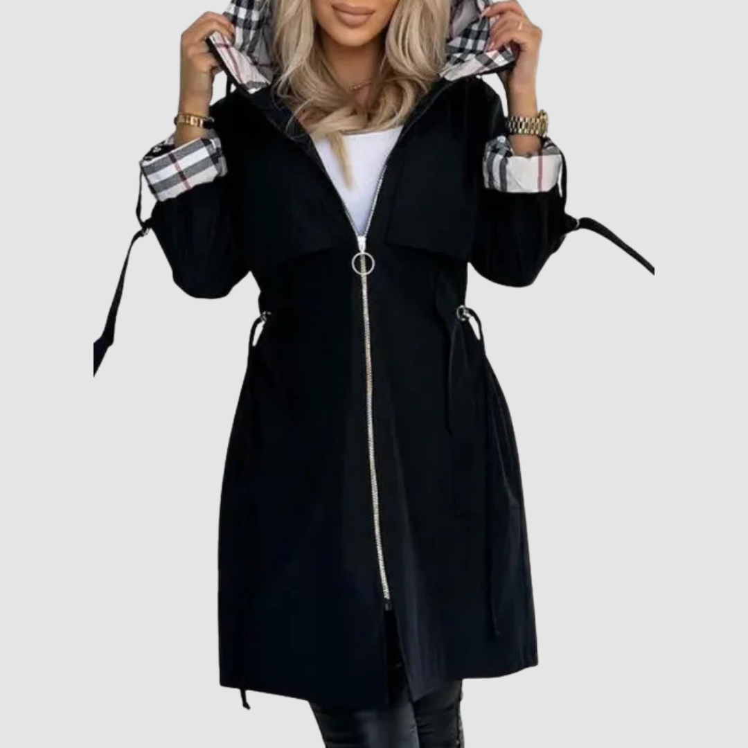Camille™ | Tussen Jas met Capuchon 3