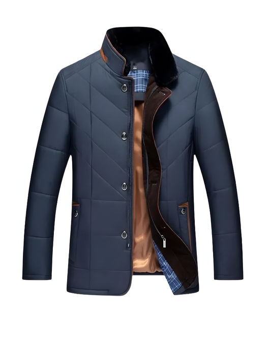 Matteo™ | Business Herenjas Met Warme Voering