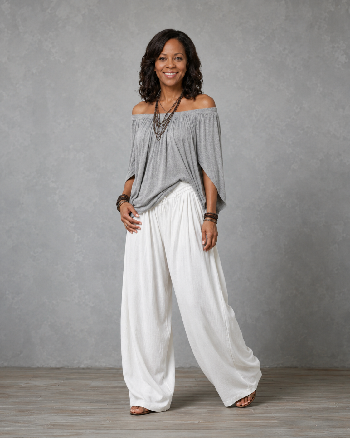 Maïlys™ | Relaxte Off-Shoulder 2-Delige Set