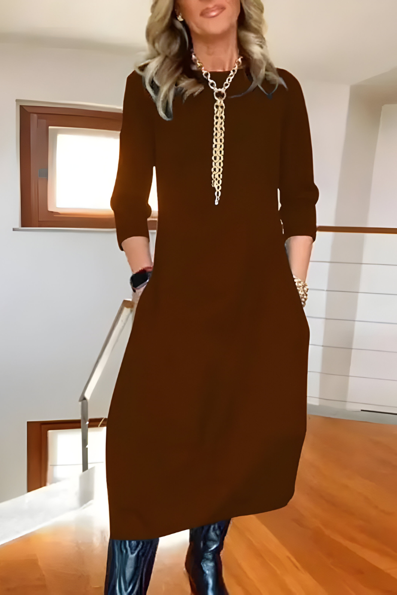 Tova™ | Stijlvolle casual lange jurk