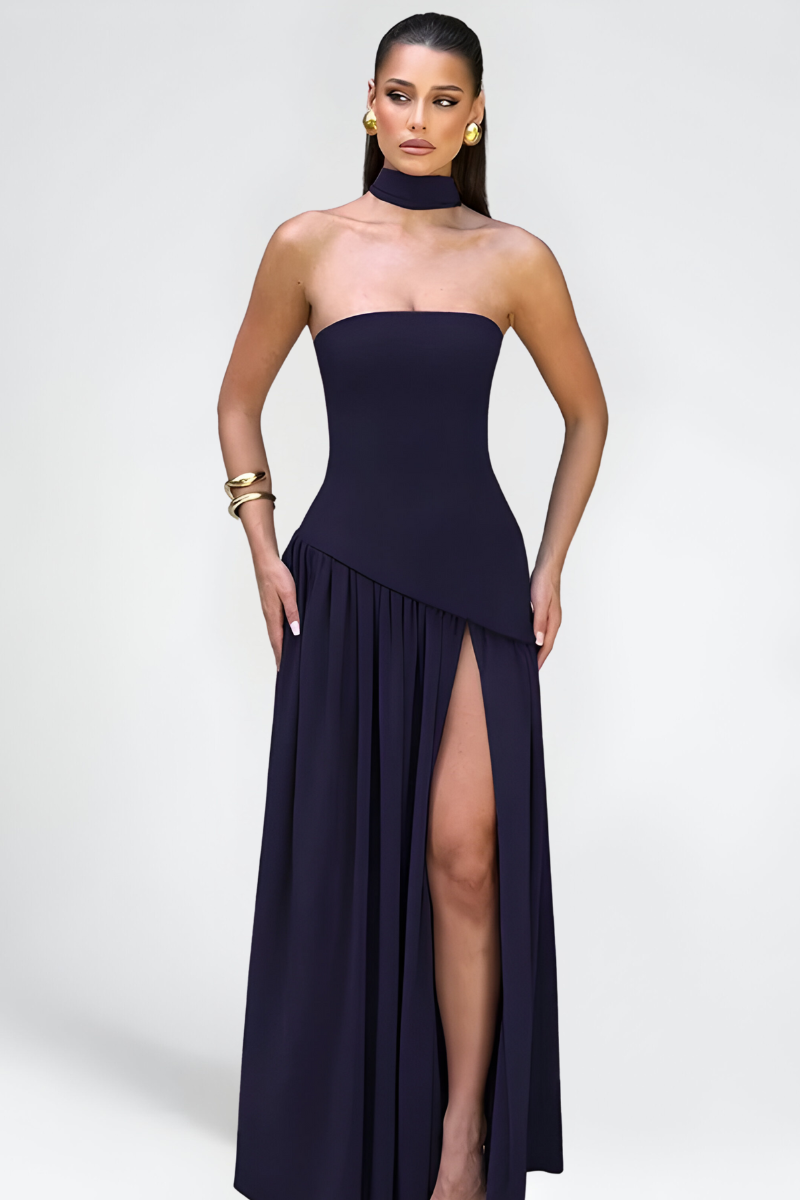 Saphy™ | Stijlvolle avondjurk met split