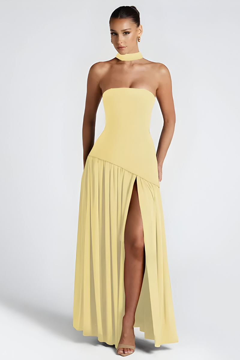 Saphy™ | Stijlvolle avondjurk met split