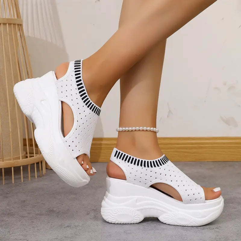 Pia™ | Comfortabele Orthopedische Platform Sandalen