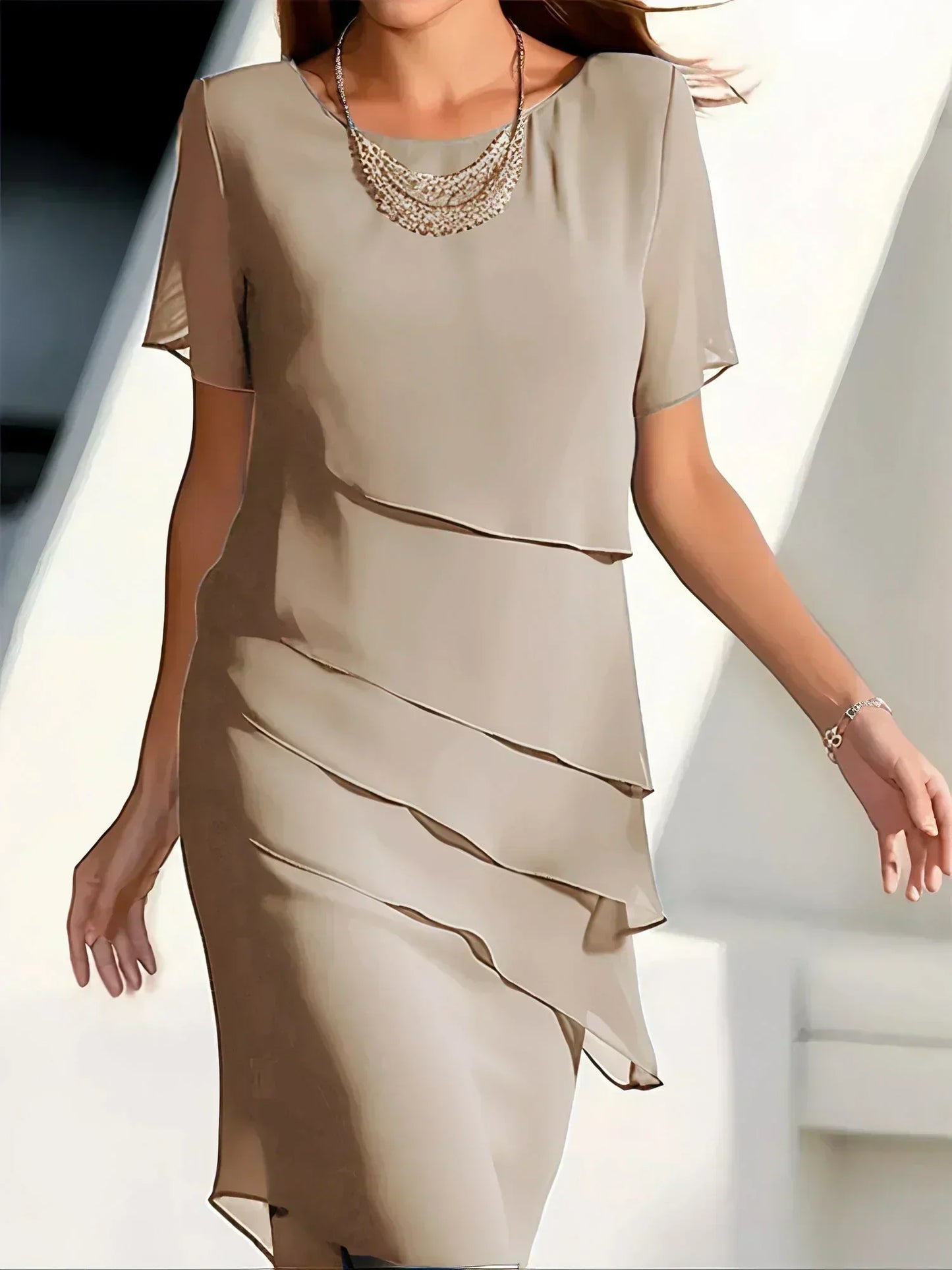 Sena™ | Elegante Midi Jurk
