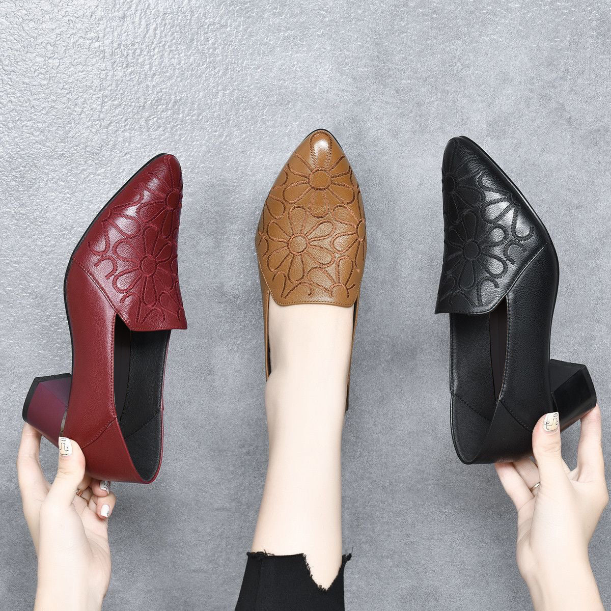 Nora™ | Elegante Comfortabele Orthopedische Hakken
