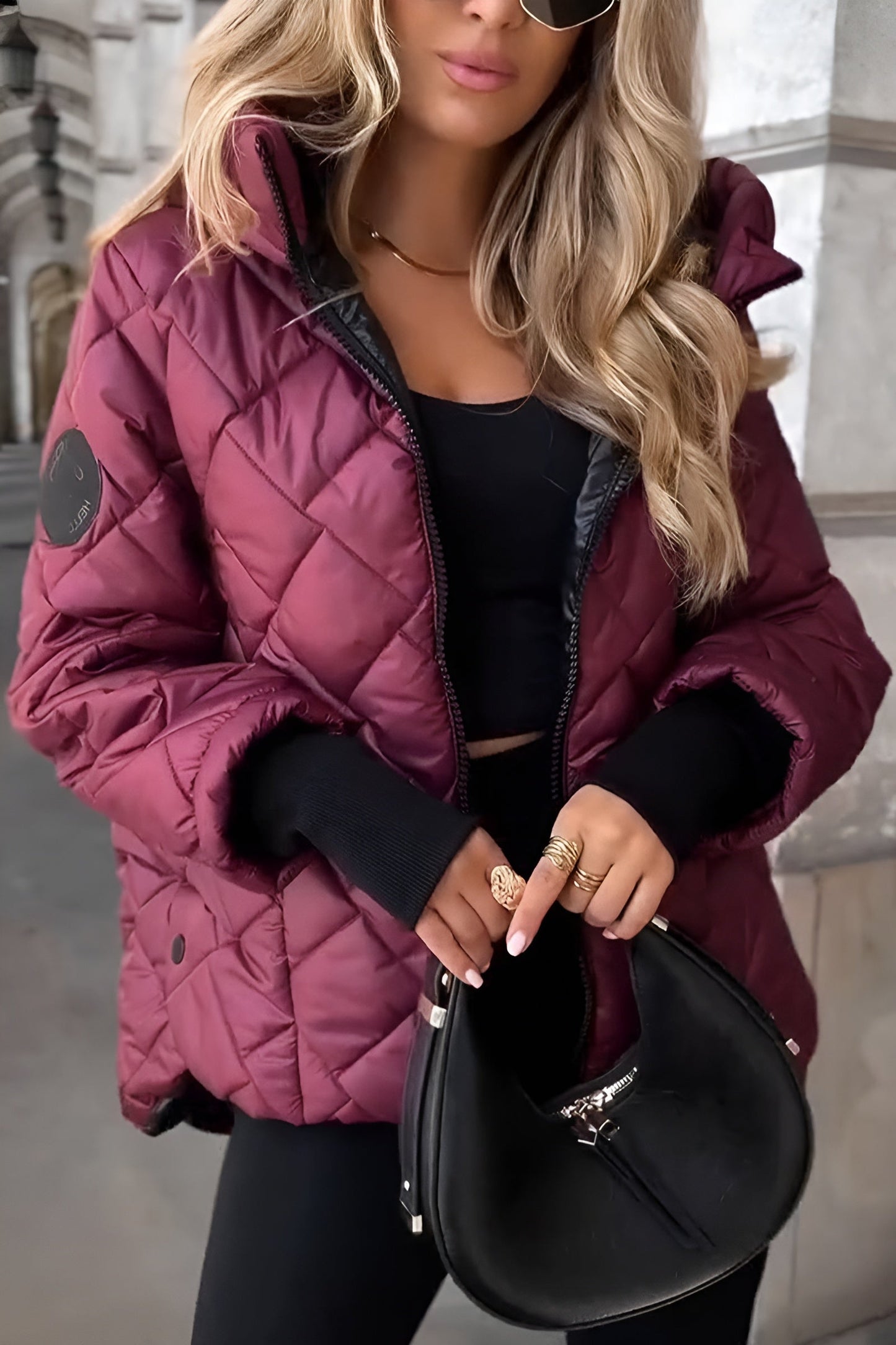 Nevia™ | Warme gewatteerde winterjas