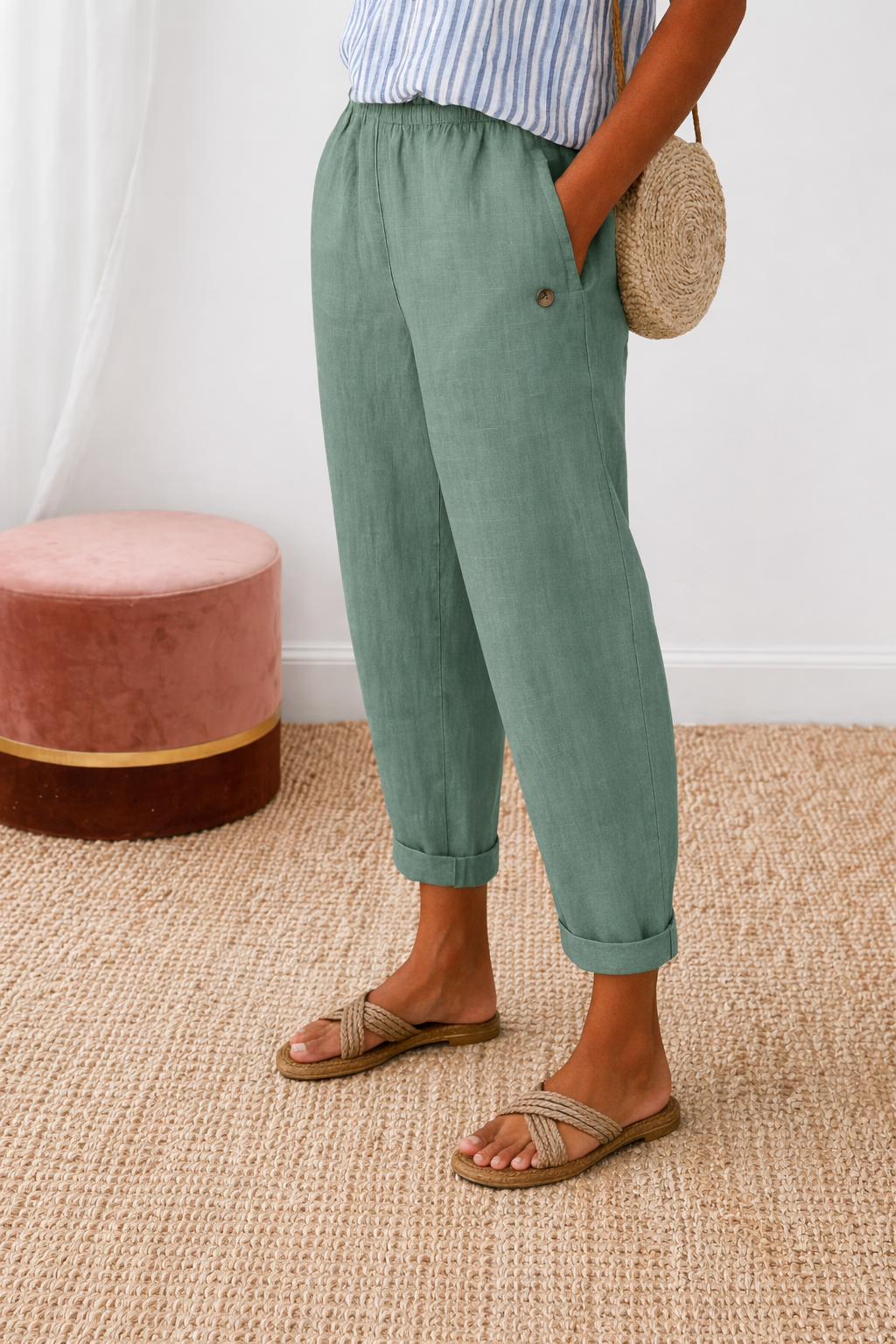 Sanne™ | Stijlvolle Tapered Broek