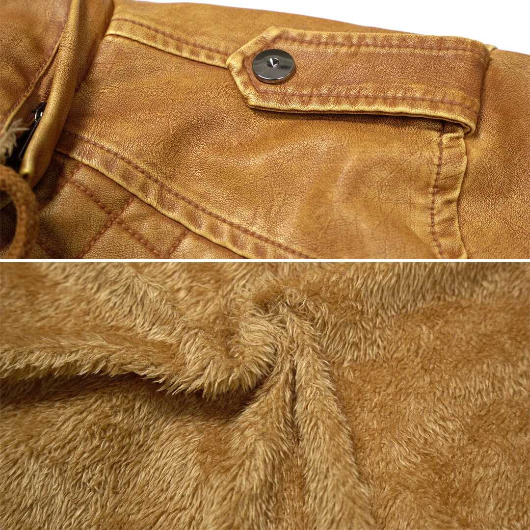 Agustine™ | Luxe Leren Jas