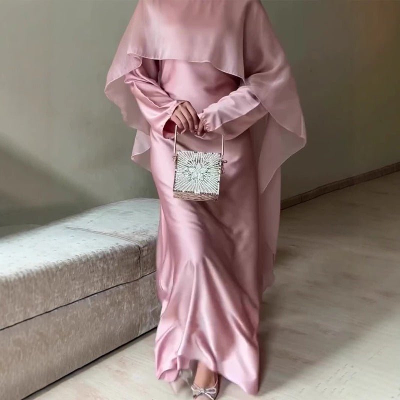 Remu™ | Elegante satijnen maxi jurk