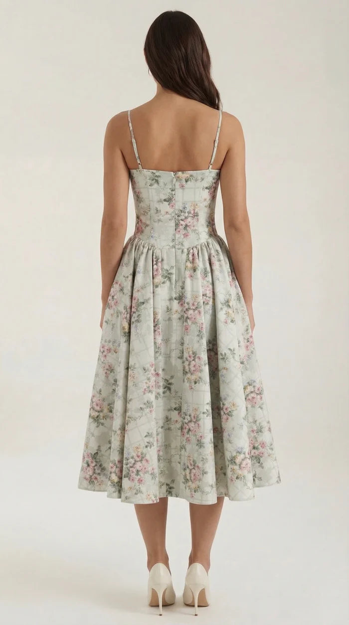 Mila™ | Elegante Midi Jurk Met Bandjes