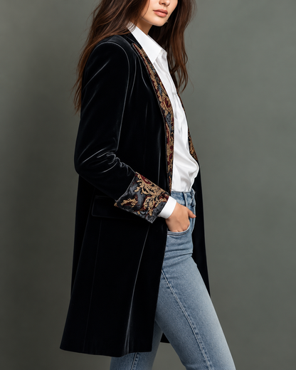 Ada™ | Elegante Blazer met Barokprint