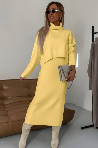 Mirea™ | Elegante gebreide tweedelige set