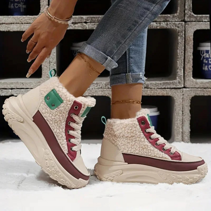 Kamilla™ | Warme gevoerde winterboots met dikke zool 11