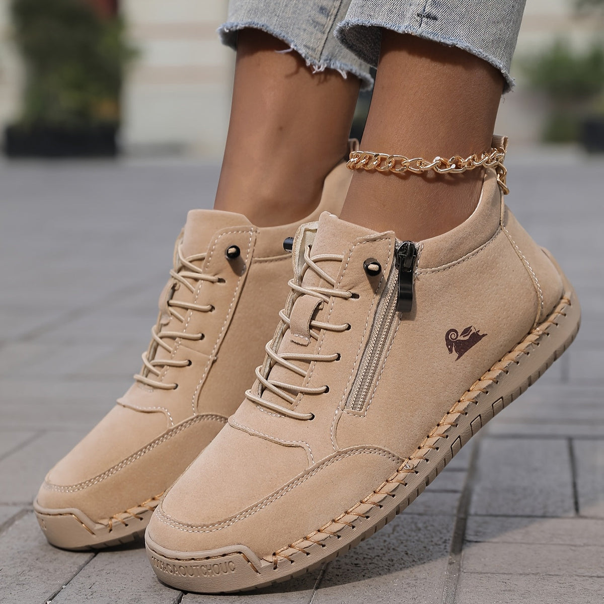 Elva™ | Comfortabele Orthopedische Sneakers met Rits 6