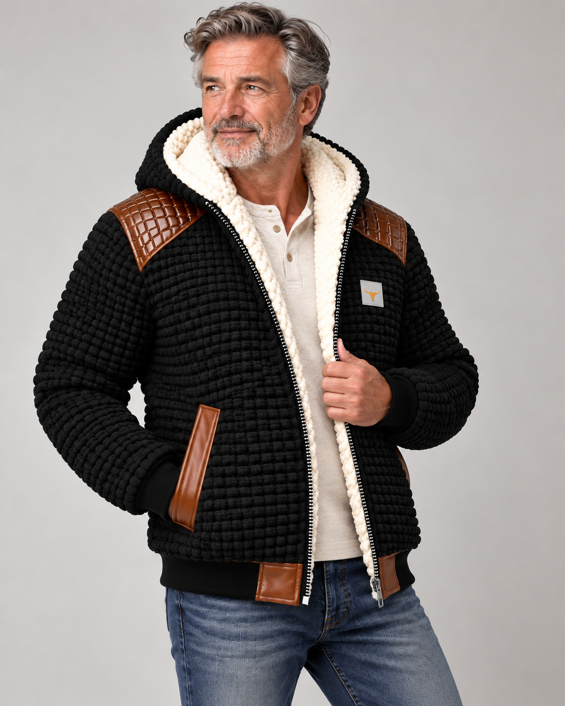 Wouter™ | Warme Gewatteerde Vest met Teddyvoering