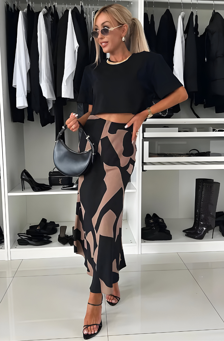 Debbie™ | Dierenprint Midi Rok ( 1+1 Gratis)