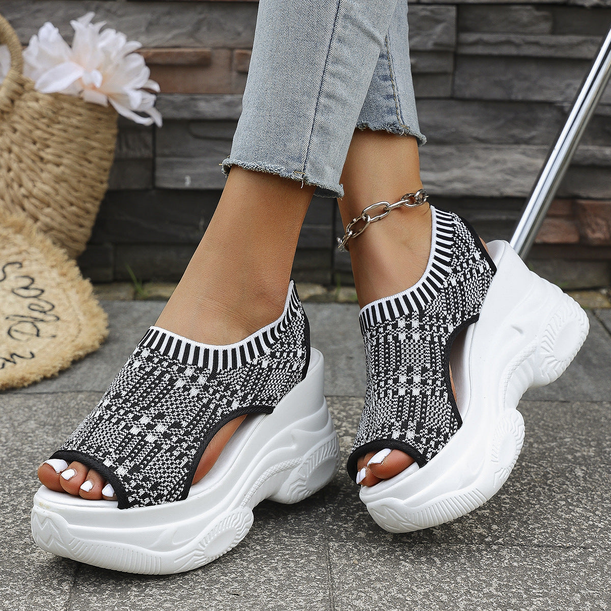 Pia™ | Comfortabele Orthopedische  Platform Sandalen
