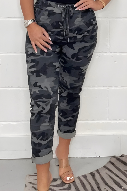 Laryn™ | Casual camouflage jogger broek