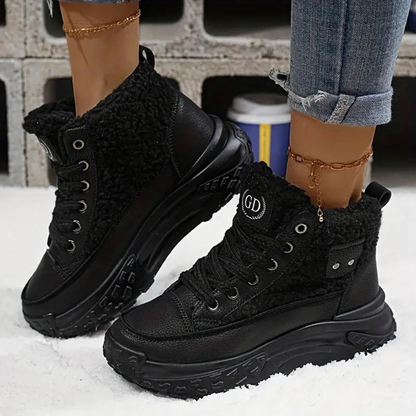 Kamilla™ | Warme gevoerde winterboots met dikke zool