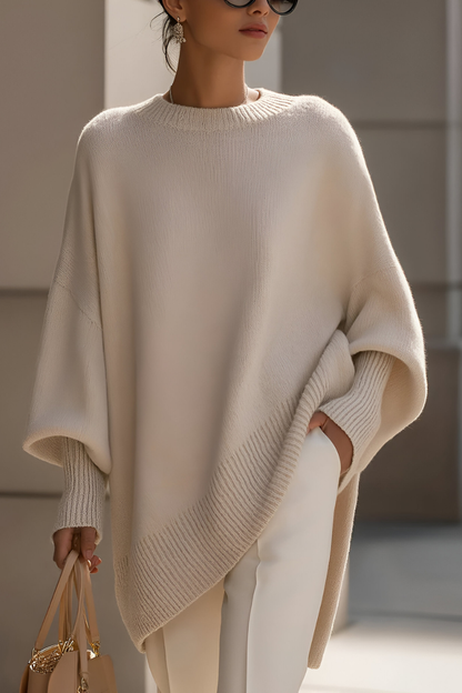 Nari™ | Elegante Oversized Gebreide Trui