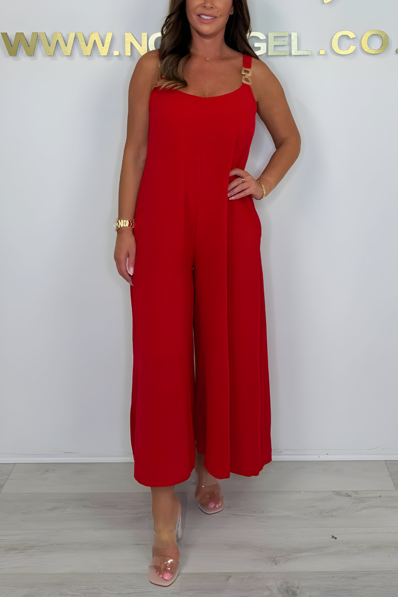Anne™ | Elegante Jumpsuit met Schouderbanden