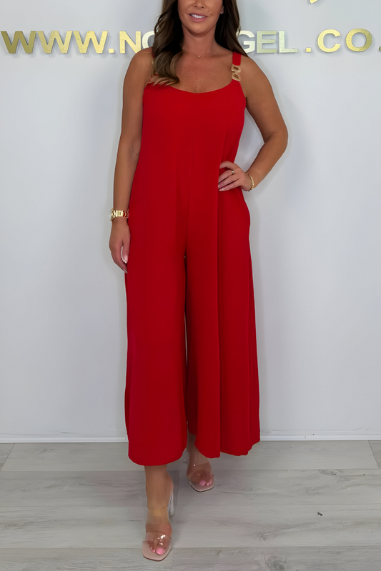 Anne™ | Elegante Jumpsuit met Schouderbanden