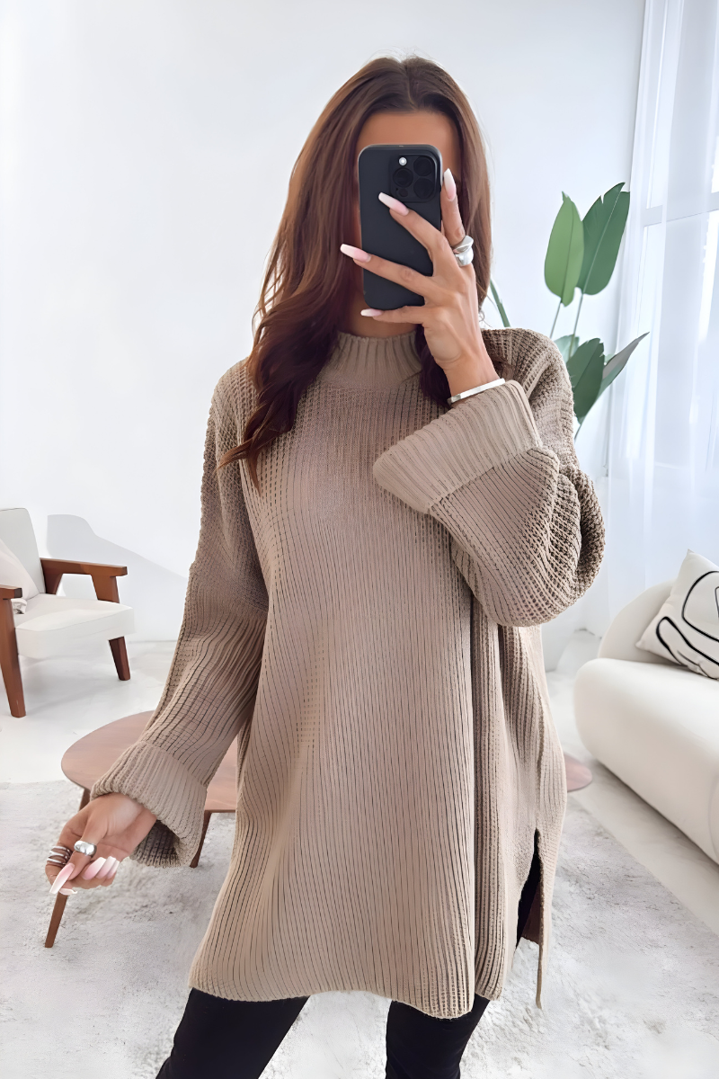 Fina™ | Casual losvallende gebreide top