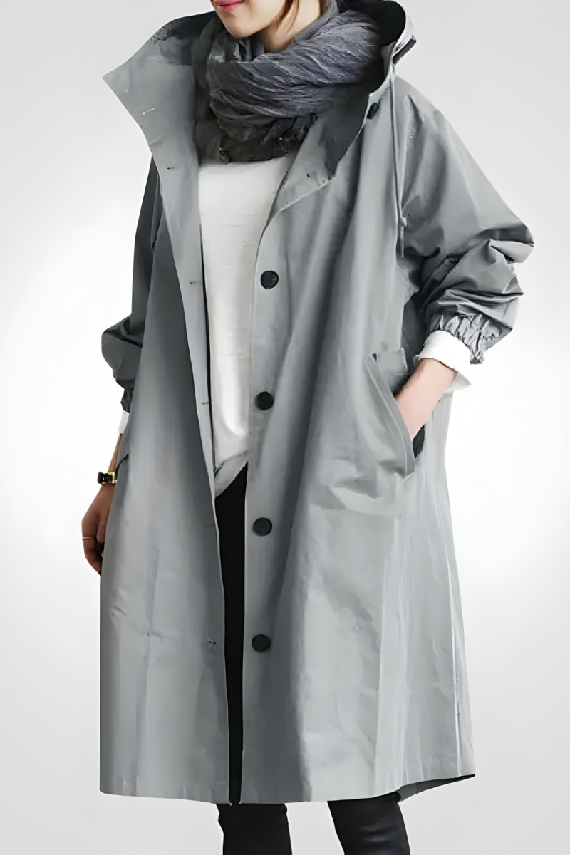 Léa™ | Elegante Herfst Wind- en Regenjas