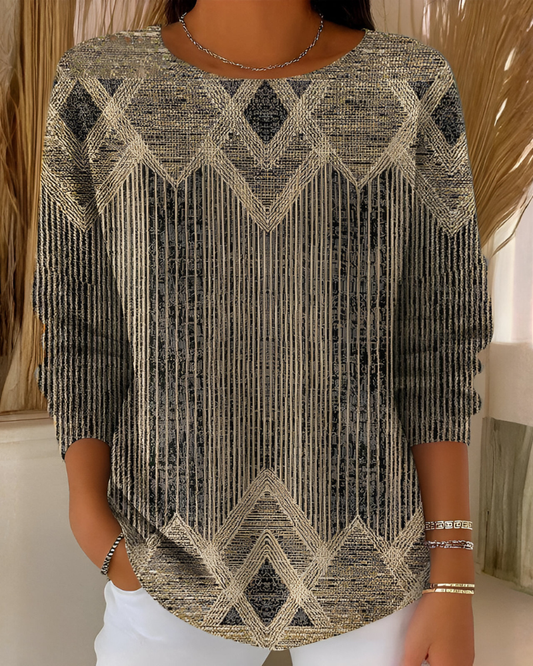 Riva™ | Moderne Gebreide Trui met Textuur