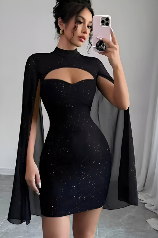 Liora™ | Moderne Shimmer Minijurk