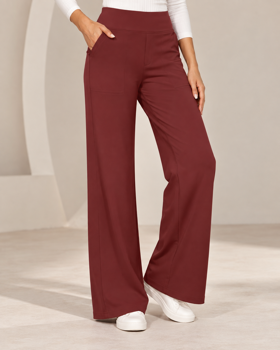 Lize™ | Comfortabele Stretchbroek Met Wijde Pijpen (1+1 GRATIS)