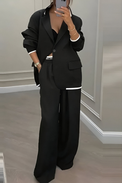 Esra™ | Stijlvolle relaxte blazer set