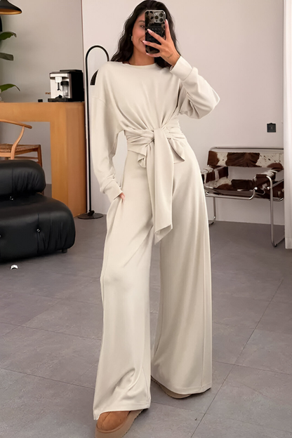 Meli™ | Moderne Zachte Jumpsuit met Wijde Pijp