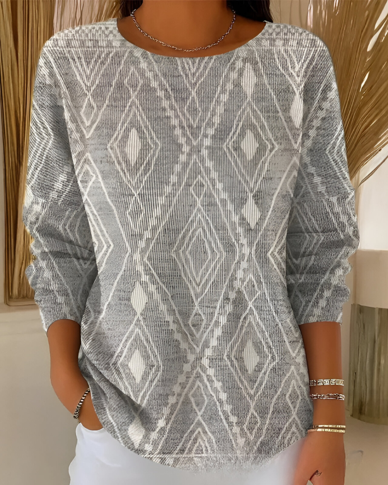 Riva™ | Moderne Gebreide Trui met Textuur