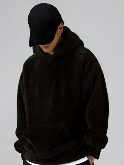Sem™ | Warme geblokte hoodie met relaxte pasvorm