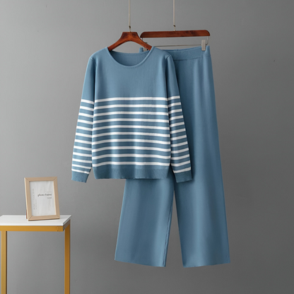 Mila™ | Moderne gebreide tweedelige set 2