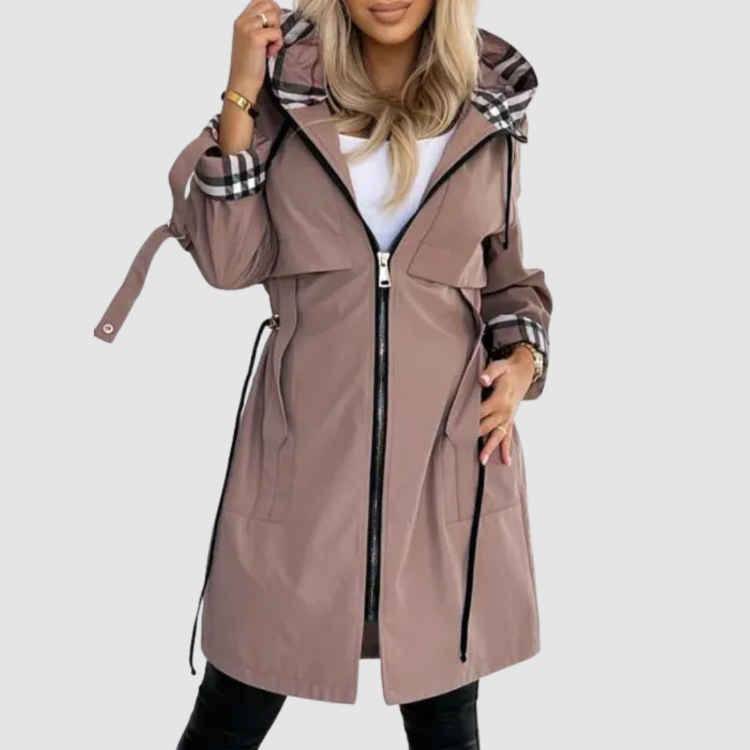 Camille™ | Tussen Jas met Capuchon