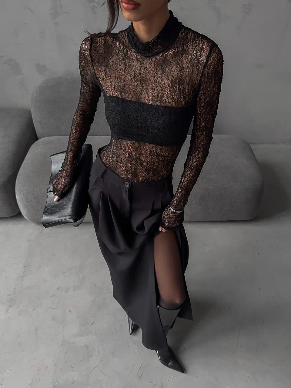 Lioréa™ | Chique geplooide lange rok