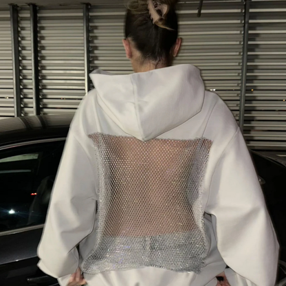 Lirane™ | Stijlvolle Trui met Kristalrug