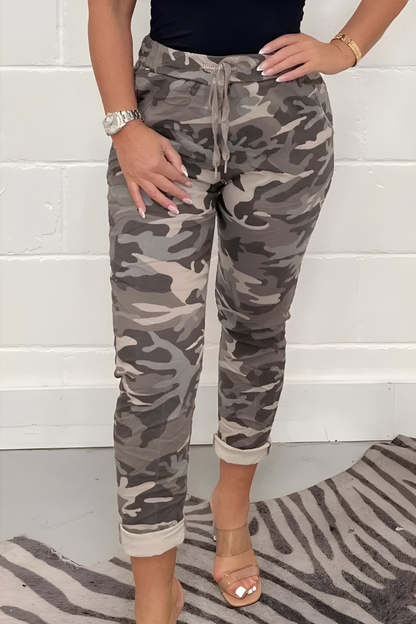 Laryn™ | Casual camouflage jogger broek