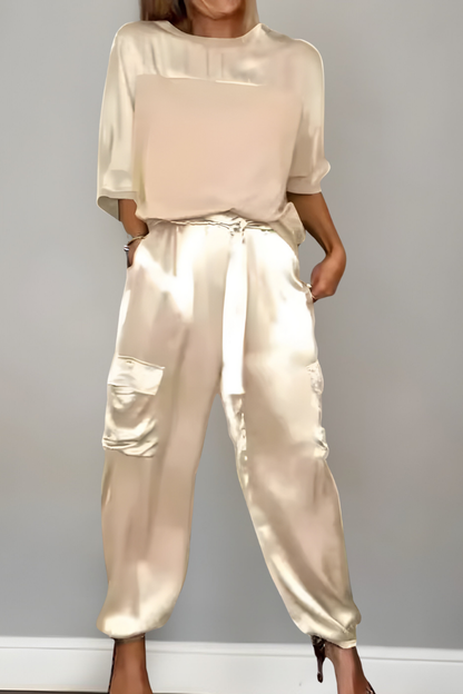 Enya™ | Elegante Zijdezachte Matching Set