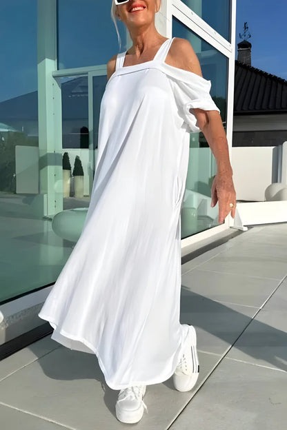 Nova™ | Lange Off-Shoulder Zomerjurk