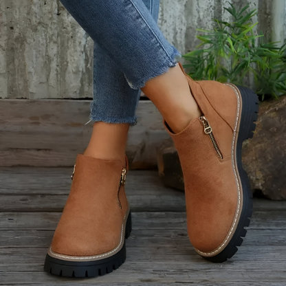 Leni™ | Moderne laarsjes met grove zool