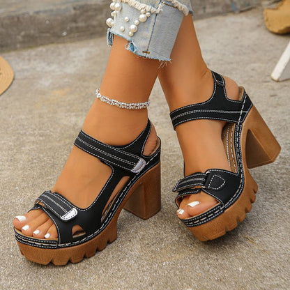 Nola™ | Comfortabele Orthopedische Platform Sandalen