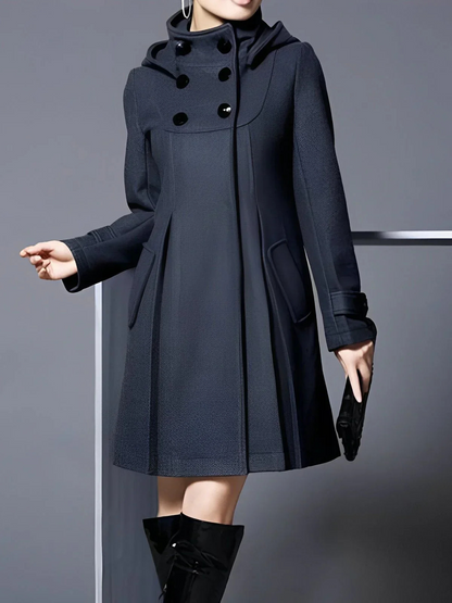 Solveig™ | Elegante damesjas met capuchon 6