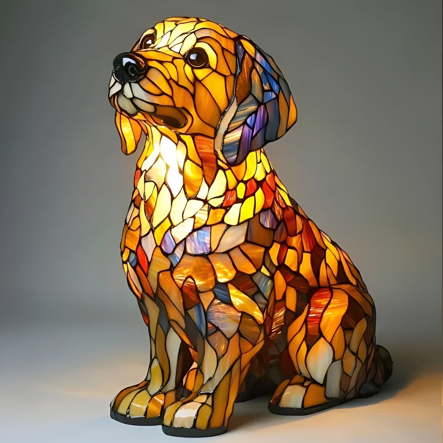 Pompom – Spirituele lamp van de golden retriever