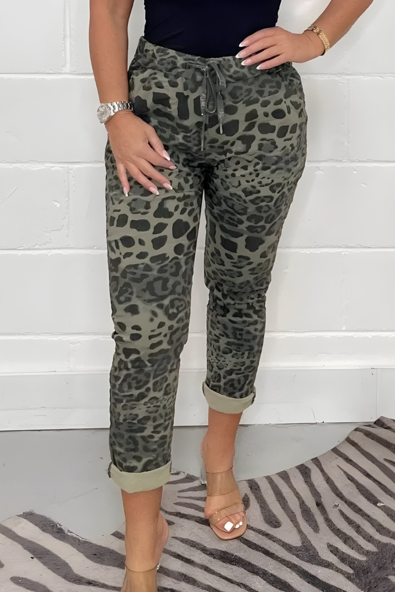 Laryn™ | Casual camouflage jogger broek
