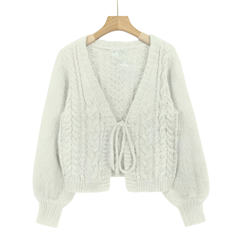 Sofia™ | Gebreide Cardigan met Striksluiting